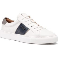 Sneakersy JOOP! - Lista White 100. Białe sneakersy męskie JOOP!, na co dzień, bez wzorów, ze skóry, eleganckie, bez zapięcia. Za 719,00 zł.