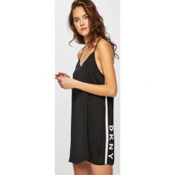 Dkny - Koszula nocna. Różowe piżamy damskie marki DKNY, s, bez wzorów, z poliesteru, bez rękawów. Za 279,90 zł.