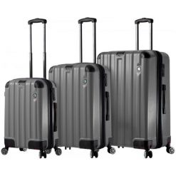 Walizki: Mia Toro Zestaw Walizek m1300/3, Grey