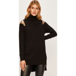 Pinko - Sweter. Czarne swetry damskie Pinko, s, z aplikacjami, z bawełny. W wyprzedaży za 699,90 zł.