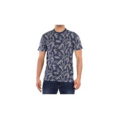 T-shirty z krótkim rękawem Sun68 T19113. Niebieskie t-shirty męskie SUN68, m, bez wzorów, bez kołnierzyka, krótkie. Za 238,91 zł.