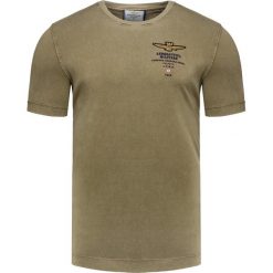 T-shirty męskie: T-shirt AERONAUTICA MILITARE Zielony