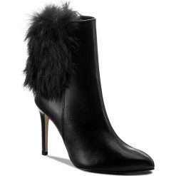 Botki EVA MINGE - Belen 2D 17SF1372276EF 101. Czarne buty zimowe damskie marki Eva Minge, ze skóry, na obcasie. W wyprzedaży za 269,00 zł.
