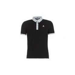 Koszulki polo z krótkim rękawem Le Coq Sportif ESS Polo. Czarne koszulki męskie marki le coq sportif, s, bez wzorów, polo, z krótkim rękawem, krótkie. Za 231,20 zł.
