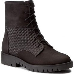 Botki SERGIO BARDI - Agosta FW127274417CS 601. Czarne botki damskie na obcasie marki Sergio Bardi, z nubiku. W wyprzedaży za 219,00 zł.