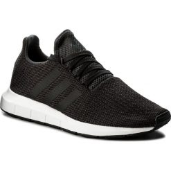 Buty adidas - Swift Run CQ2114 Carbon/Cblack/Mgreyh. Czarne sneakersy męskie Adidas, bez zapięcia. W wyprzedaży za 249,00 zł.