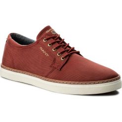 Tenisówki GANT - Bari 16638456 Cinnabar Rost G466. Czerwone trampki męskie marki GANT, z gumy. W wyprzedaży za 229,00 zł.