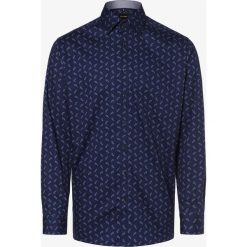 OLYMP Luxor modern Fit - Koszula męska – niewymagająca prasowania, lila. Koszule męskie OLYMP Luxor modern Fit, m, bez wzorów, z bawełny, biznesowe, bez kołnierzyka, bez rękawów. Za 199,95 zł.