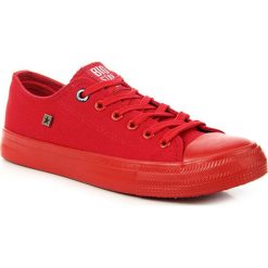 Trampki męskie: Trampki męskie całe czerwone Big Star AA174007
