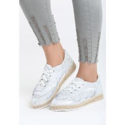 Białe Espadryle Jery. Białe tomsy damskie Born2be, na płaskiej podeszwie. Za 49,99 zł.