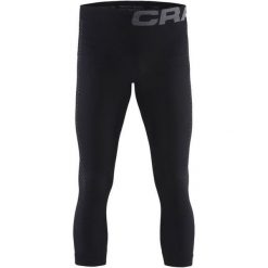 Craft Kalesony Warm Intensity-M Black M. Czarne kalesony męskie marki Craft, m, z materiału. W wyprzedaży za 129,00 zł.