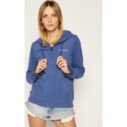 Bluza Napapijri Bia Wom N0YICZ. Niebieskie bluzy damskie Napapijri, m, bez wzorów, z bawełny, bez rękawów, bez kaptura. W wyprzedaży za 279,00 zł.