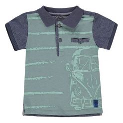 T-shirty chłopięce z krótkim rękawem: Koszulka polo w kolorze szaroniebieskim