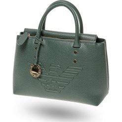 TOREBKA Emporio Armani. Żółte torebki worki damskie Emporio Armani, bez wzorów, ze skóry ekologicznej, bez dodatków. Za 719,00 zł.