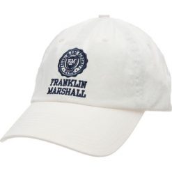 Franklin & Marshall Czapka z daszkiem Biały. Białe czapki męskie Franklin Marshall, bez wzorów, z bawełny. Za 154,95 zł.