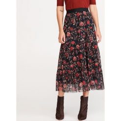 Spódnica w kwiaty - Wielobarwny. Spódniczki damskie Reserved, w kwiaty. Za 119,99 zł.