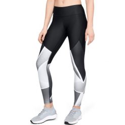Legginsy: Under Armour Legginsy damskie Balance Q1 Graphic Legging czarne r. S (1305436-002)