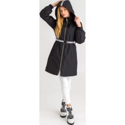 PŁASZCZ armani exchange. Czarne kurtki damskie Armani Exchange, l, bez wzorów. Za 1209,00 zł.