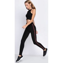 Czarne Legginsy Long Time. Czarne legginsy we wzory Born2be, xxl. Za 34,99 zł.
