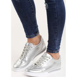 Srebrne Buty Sportowe Seems to Change. Szare buty sportowe damskie Born2be, bez wzorów, sportowe. Za 59,99 zł.