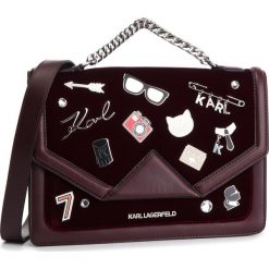 Torebki klasyczne damskie: Torebka KARL LAGERFELD - 86KW3015 Bordeaux