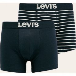 Levi's - Bokserki (2-pack). Niebieskie bokserki męskie Levi's®, s, z nadrukiem, z elastanu. Za 99,90 zł.