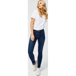 Jeansy skinny. Niebieskie jeansy damskie Moodo, xs. Za 69,99 zł.