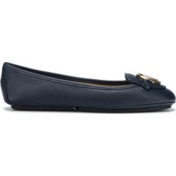 Michael Kors Lillie Baleriny Niebieski. Niebieskie baleriny damskie Michael Kors, bez wzorów, ze skóry, bez obcasa. Za 526,95 zł.