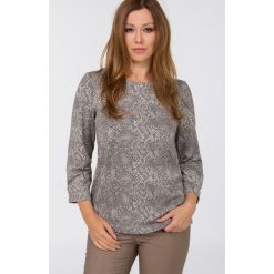 Bluzy damskie: Bluza z motywem wężowej skóry