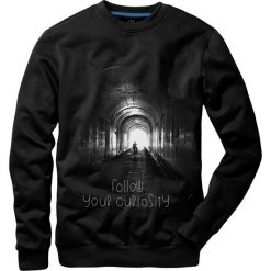 Bluza marki UNDERWORLD unisex Follow your. Czarne bluzy damskie Underworld, m, bez wzorów, z materiału, bez kołnierzyka, bez rękawów, bez kaptura. Za 119,99 zł.