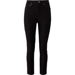 Agolde ROXANNE HIGH RISE Jeans Skinny Fit jet. Czarne jeansy damskie marki Agolde, bez wzorów, z elastanu. Za 789,00 zł.