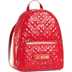 Plecak LOVE MOSCHINO - JC4007PP1BLA0500 Rosso. Czerwone plecaki damskie Love Moschino, bez wzorów, ze skóry ekologicznej, klasyczne. Za 1069,00 zł.