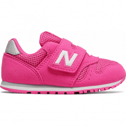 New Balance IV373PK. Różowe buciki niemowlęce New Balance, na lato, z materiału, bez zapięcia. Za 199,99 zł.