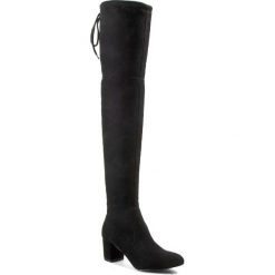 Buty zimowe damskie: Muszkieterki R.POLAŃSKI – 0802 Czarny Zamsz