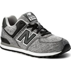 Trampki chłopięce: Sneakersy NEW BALANCE – KL574V9G Szary