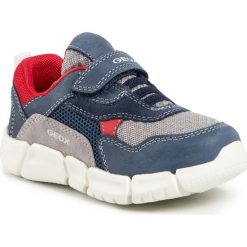 Sneakersy GEOX - B Flexyper B. A B022TA 0CL14 C0661 S Navy/Grey. Niebieskie trampki chłopięce Geox, bez wzorów, ze skóry, na rzepy. W wyprzedaży za 209,00 zł.