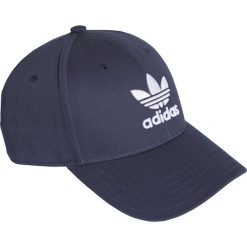 Adidas Originals Trefoil Baseball Czapka z daszkiem Niebieski. Niebieskie czapki męskie adidas Originals, z haftami, z bawełny. Za 76,95 zł.
