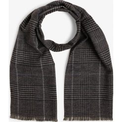 Andrew James - Szalik męski, niebieski. Niebieskie szaliki męskie Andrew James, w kratkę, z wełny. Za 159,95 zł.