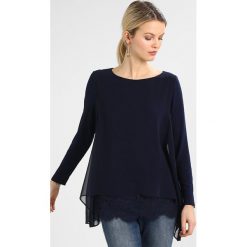 Bluzki asymetryczne: Wallis HEM OVERLAYER Bluzka ink