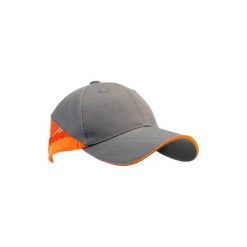 Czapka z daszkiem TRAP. Szare czapki damskie SOLOGNAC, z bawełny. Za 24,99 zł.