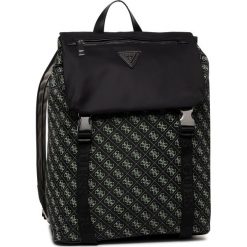 Plecak GUESS - Salameda (Nylon With 4G Print) HMSALN P0205 BLA. Czarne torby męskie skórzane Guess, z aplikacjami, z nylonu. W wyprzedaży za 359,00 zł.