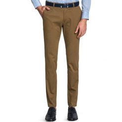Spodnie ABRAMO SMES000008 slim. Pomarańczowe spodnie męskie Giacomo Conti, m, bez wzorów, z elastanu. Za 259,00 zł.