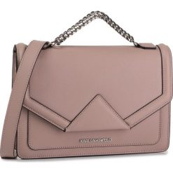 Torebka KARL LAGERFELD - 96KW3021 Mauve. Różowe torebki klasyczne damskie KARL LAGERFELD, z aplikacjami, ze skóry, klasyczne, zdobione, bez dodatków. Za 1399,00 zł.