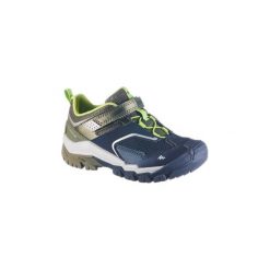 Buty turystyczne Crossrock dla chłopców. Niebieskie buty chłopięce trekkingowe QUECHUA, z poliesteru. Za 99,99 zł.