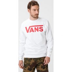 Vans Classic Bluza Biały. Białe bluzy męskie Vans, xxl, z nadrukiem, z bawełny, bez kołnierzyka, bez rękawów, bez kaptura. Za 266,95 zł.