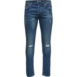 ONLY&SONS Męskie jeansy Spun Jog Damage PK 0901 34 " BlueDenim (rozmiar 28). Jeansy męskie Only&Sons, m, bez wzorów. W wyprzedaży za 106,00 zł.