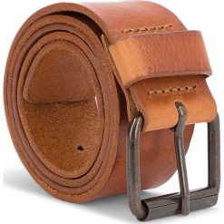 Pasek Męski WRANGLER - Rolla Belt W0B61U181 85 Cognac. Brązowe paski męskie Wrangler, w paski, ze skóry. W wyprzedaży za 159,00 zł.