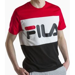 FILA DAY TEE > 681244-A089. Koszulki męskie Fila, xl, bez wzorów, z bawełny, street, z okrągłym kołnierzem, z krótkim rękawem, krótkie. Za 149,99 zł.
