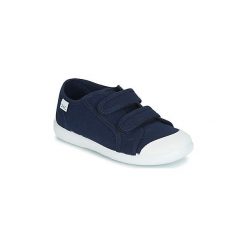 Buty Dziecko Citrouille et Compagnie JODIPADE. Niebieskie trampki chłopięce marki Citrouille et Compagnie, bez wzorów, bez zapięcia. Za 119,00 zł.