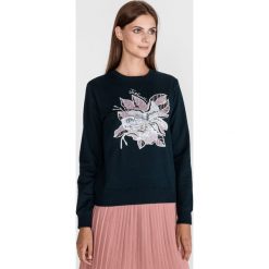 Just Cavalli Bluza Niebieski. Niebieskie bluzy damskie Just Cavalli, l, z aplikacjami, z bawełny, bez rękawów, bez kaptura. Za 1479,95 zł.